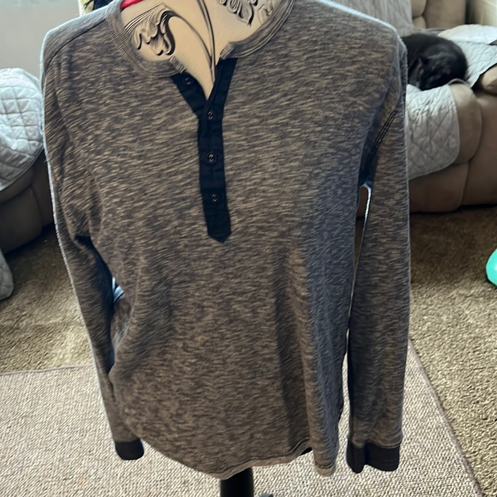 Lucky brand, long sleeve shirt, size large